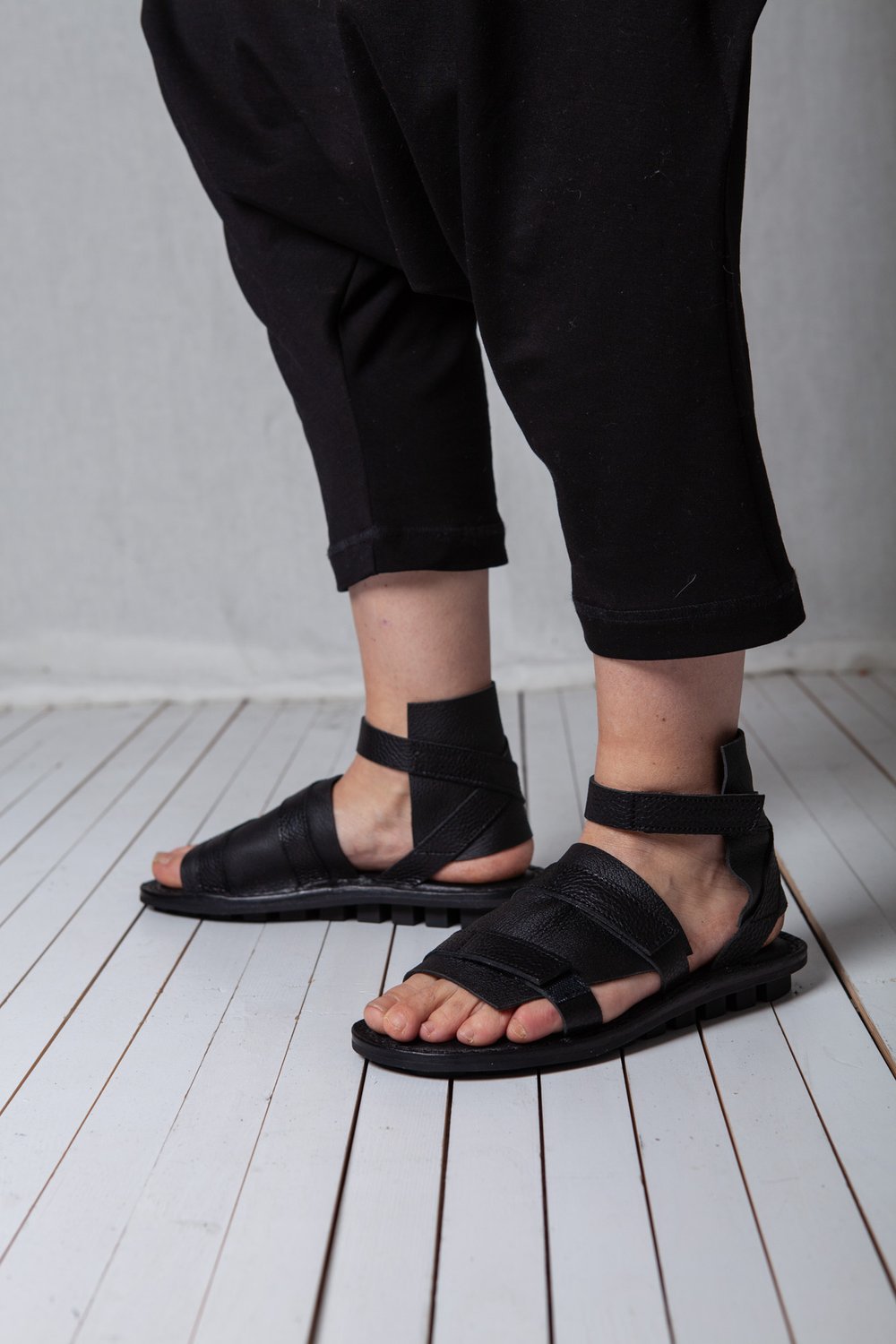 Trippen sandal "sunblind"_black — OFFNER