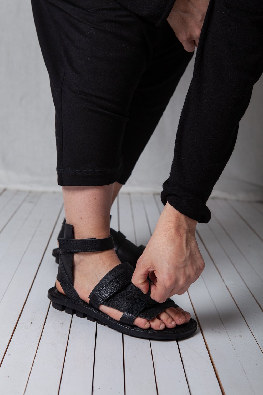 Trippen sandal "sunblind"_black — OFFNER