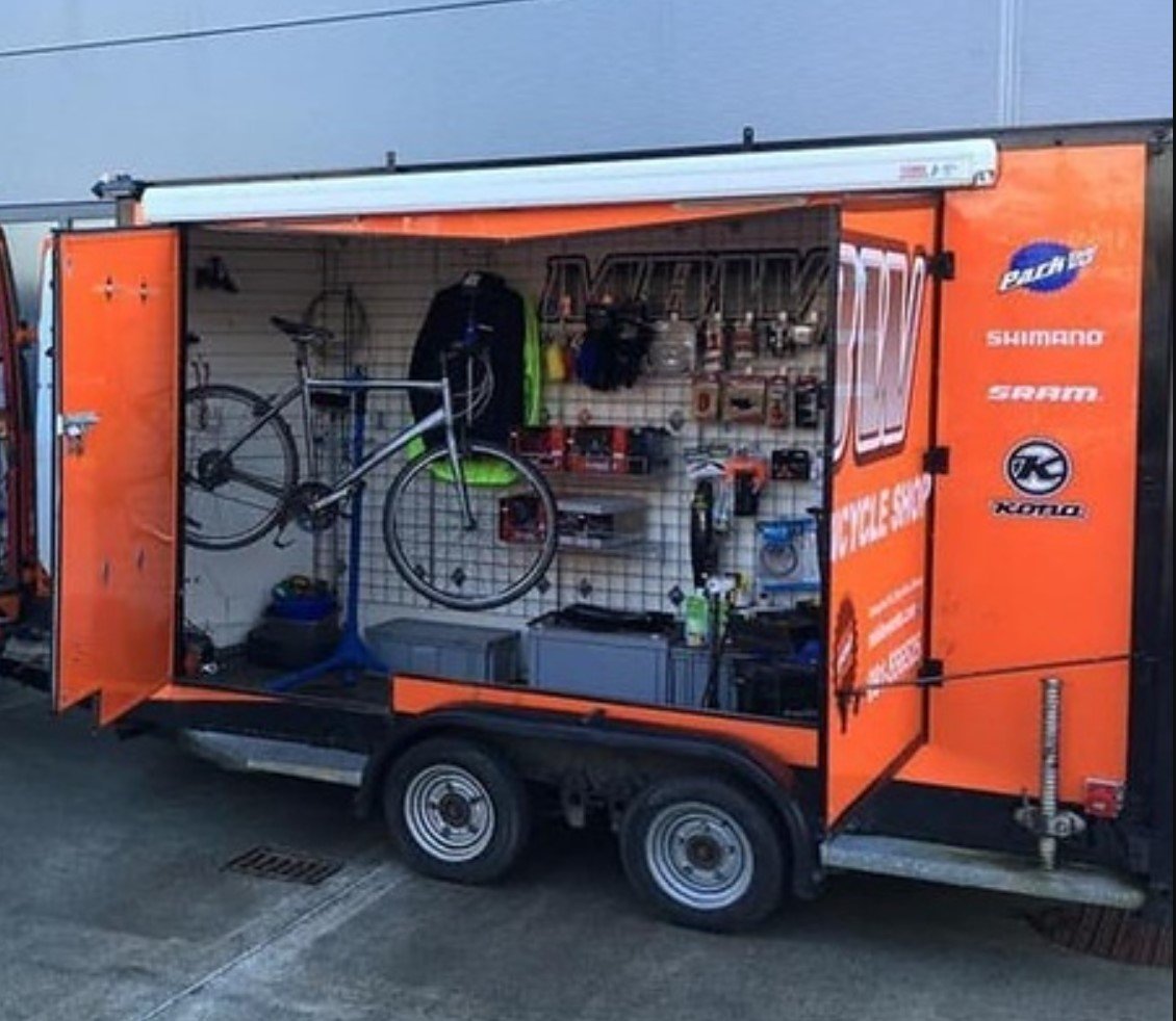 Bicycle Retailer Mobile Bicycle Mechanic Mechanic Van Mobile
