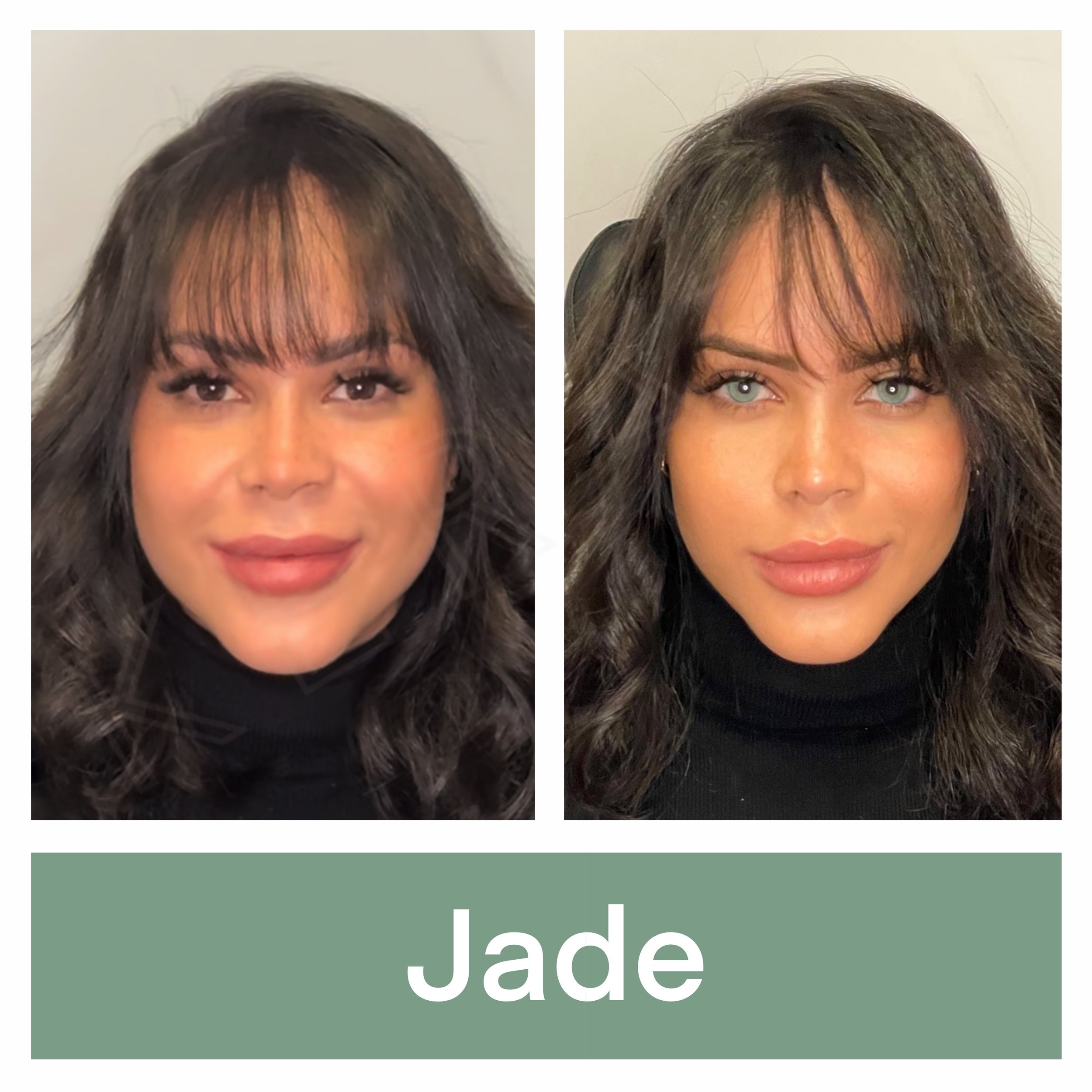 Eye Color Change with Jade Pigment