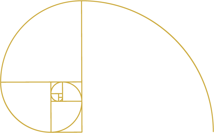 golden ratio fractal, swirl
