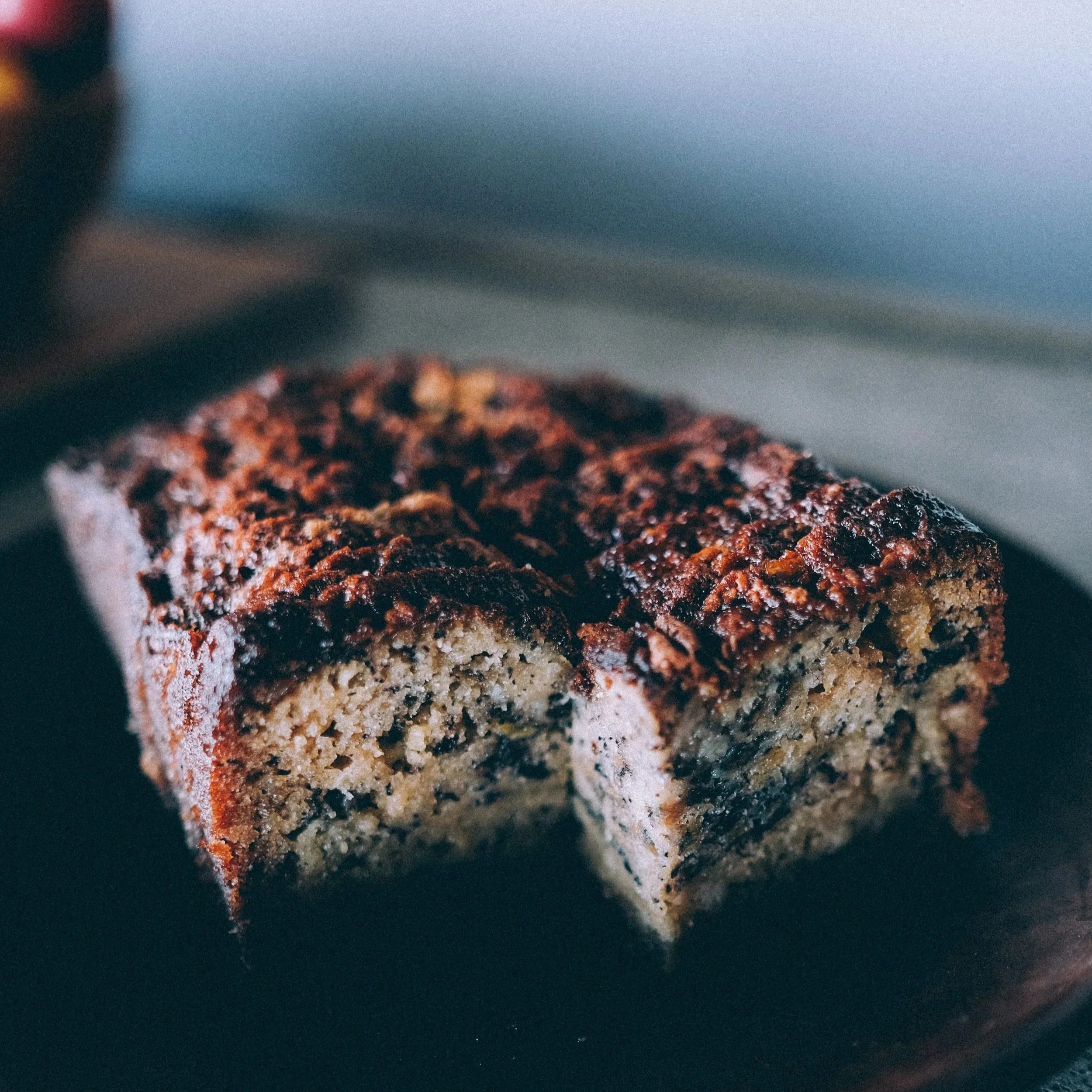 mint banana bread