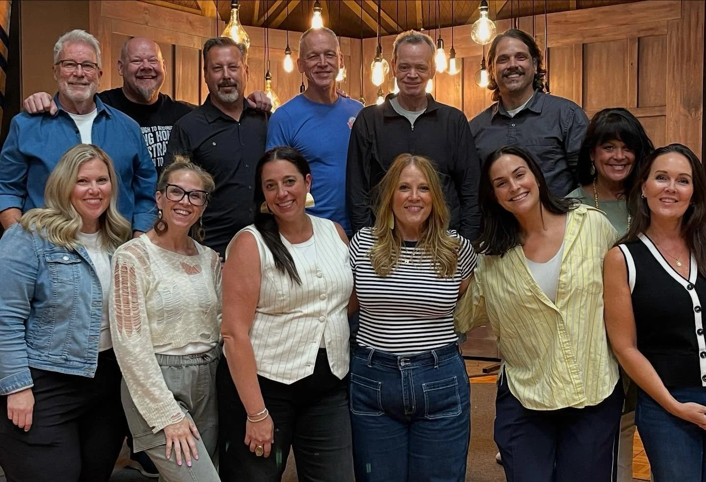 Made some great music yesterday. Many of us in the pic have been creating in this room for many years. Very grateful.