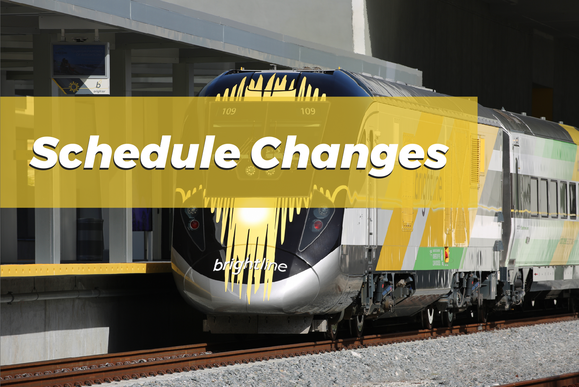 Just In Brightline Adjusts Schedule — Broward, Palm Beaches & St