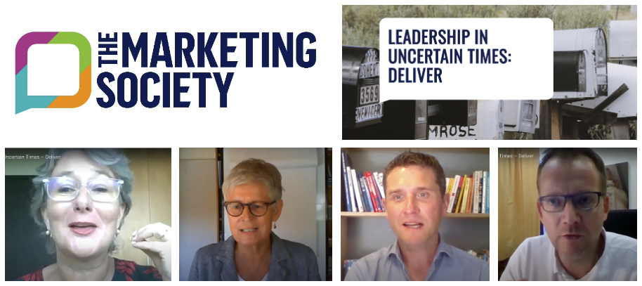 The Marketing Society’s “Leading in Uncertain Times”