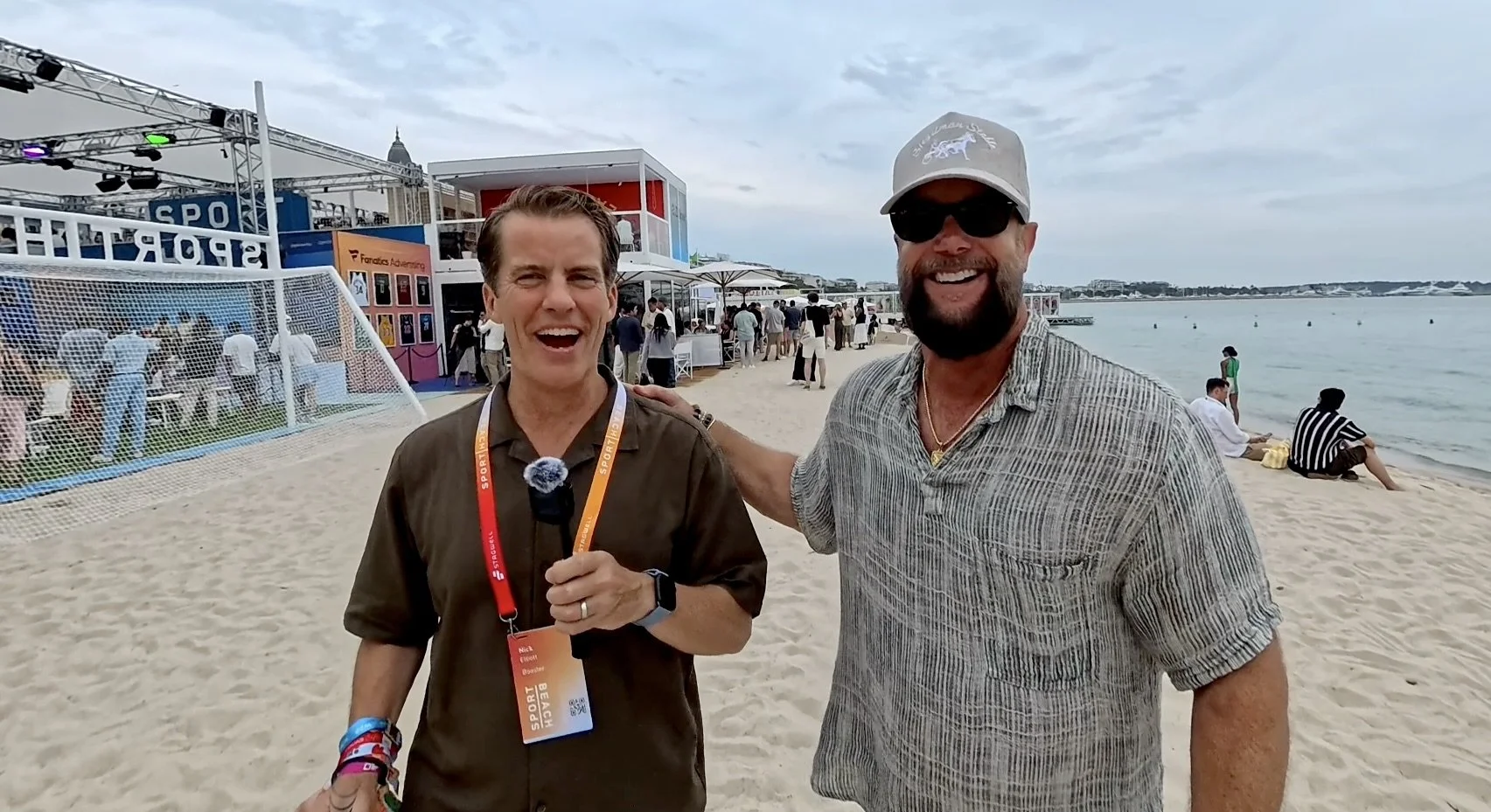Nick Elliott's "Cannes-Opener" with Stagwell's Ryan Linder on Sport Beach