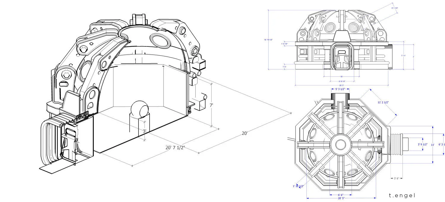 My schematics for preliminary construction planning