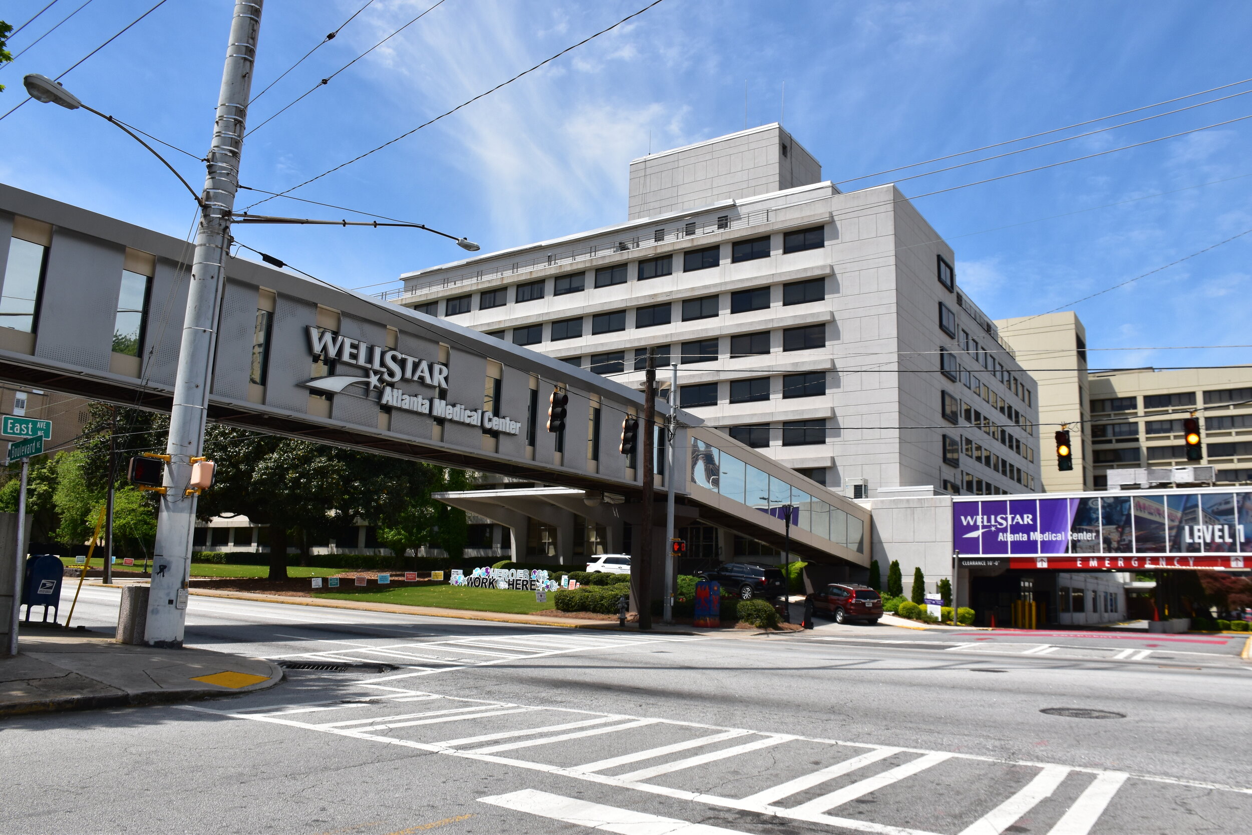  Bridge and Exterior Painting of Emory University Hospital 