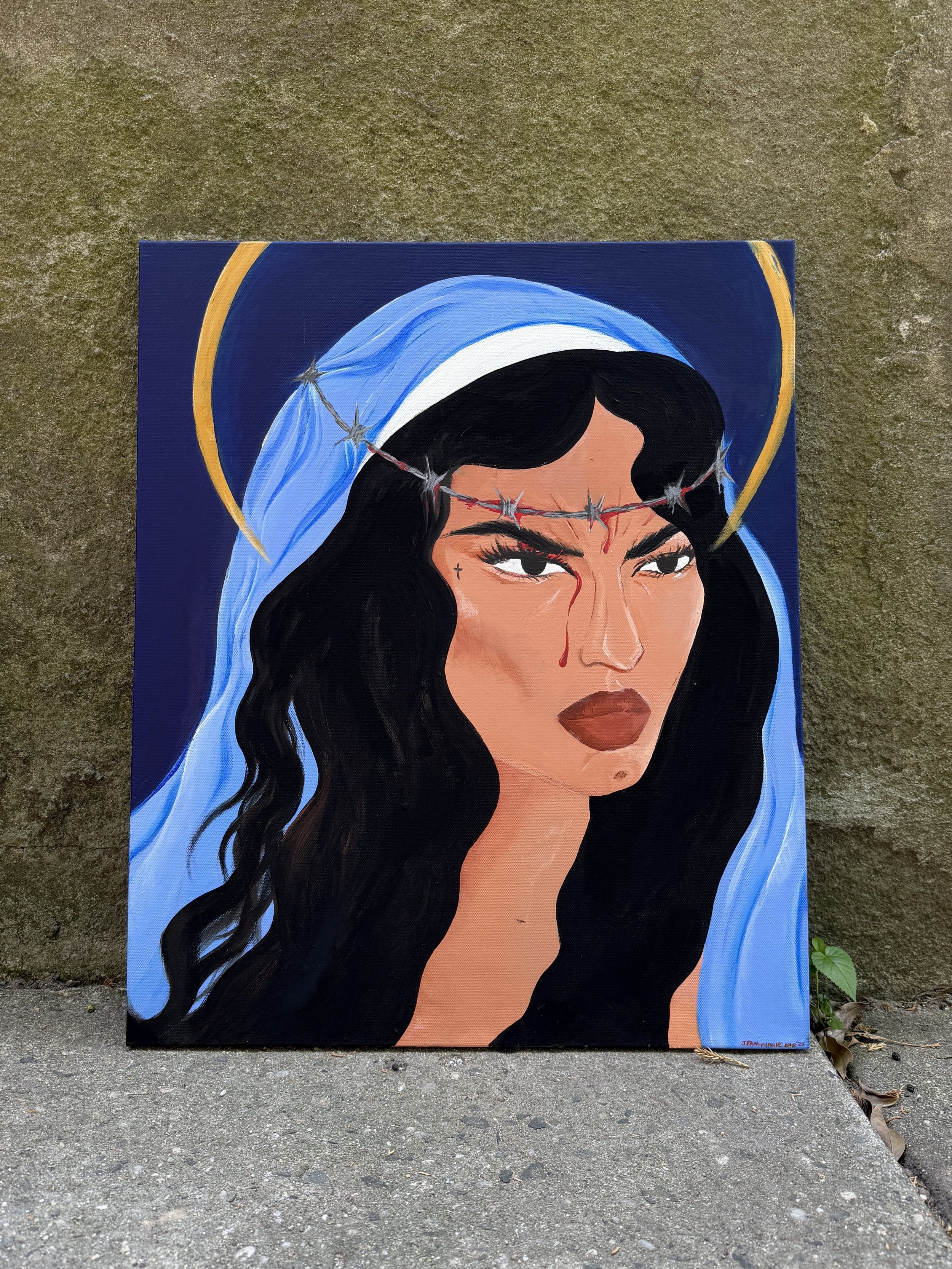 mom, mother mary called, she's pissed!