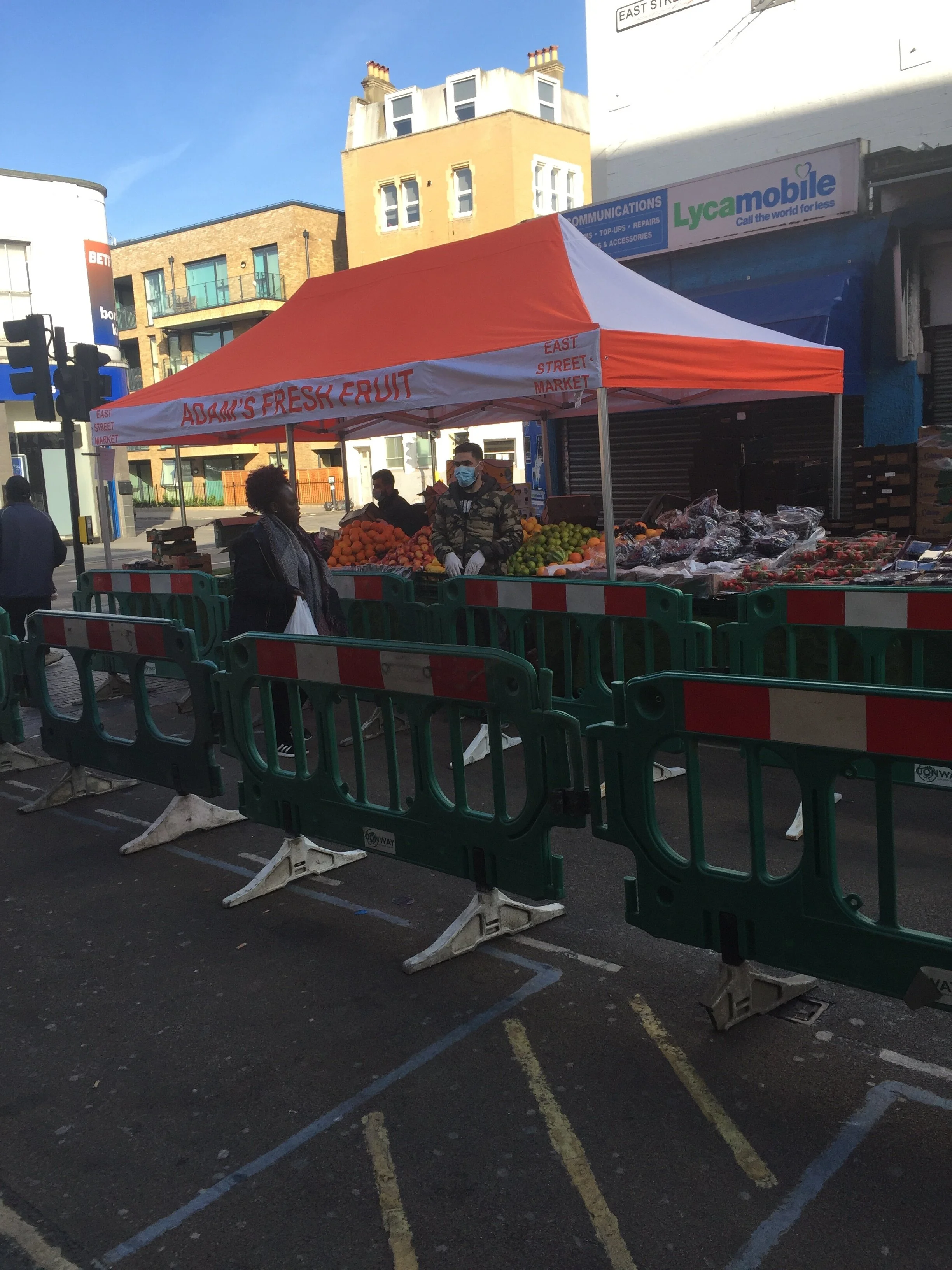 Rose Voucher stalls back up and running on East Street