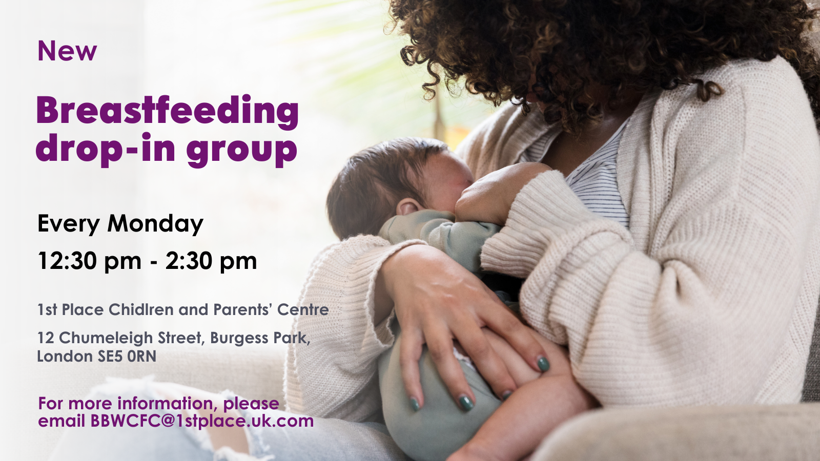 Breast Feeding Support Group — 1st Place UK