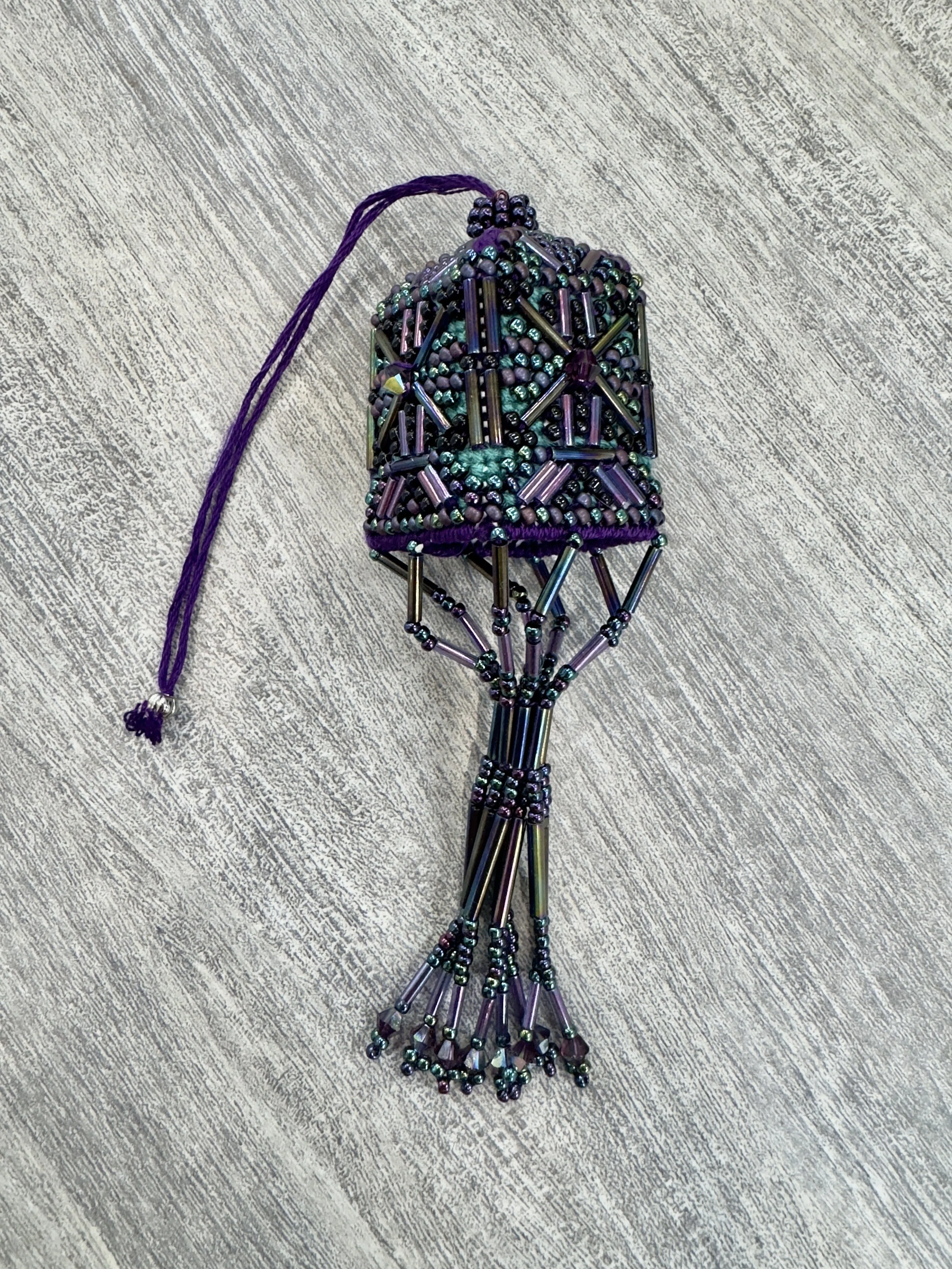 2024 \ Beaded Tassel Ornament from Mill Hill
