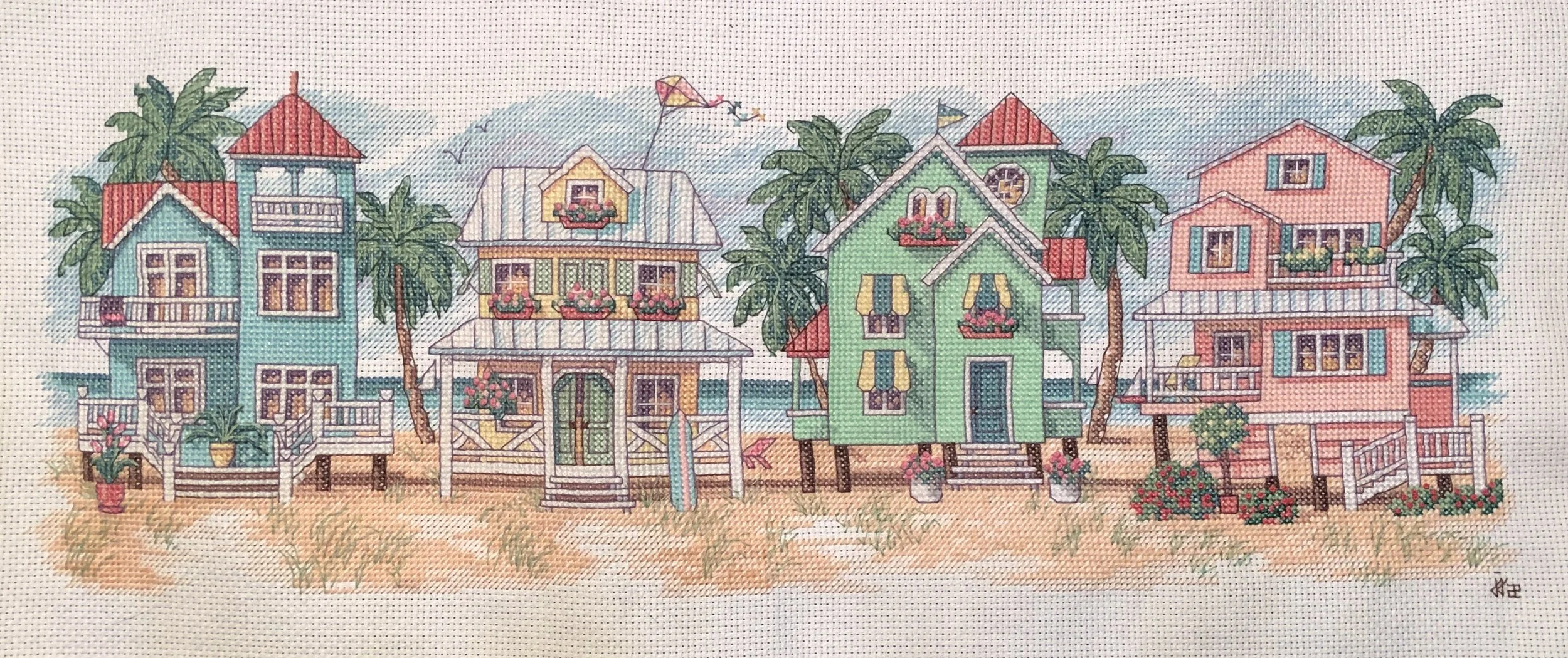 2022 \ Seaside Cottages. Kit by Dimensions.