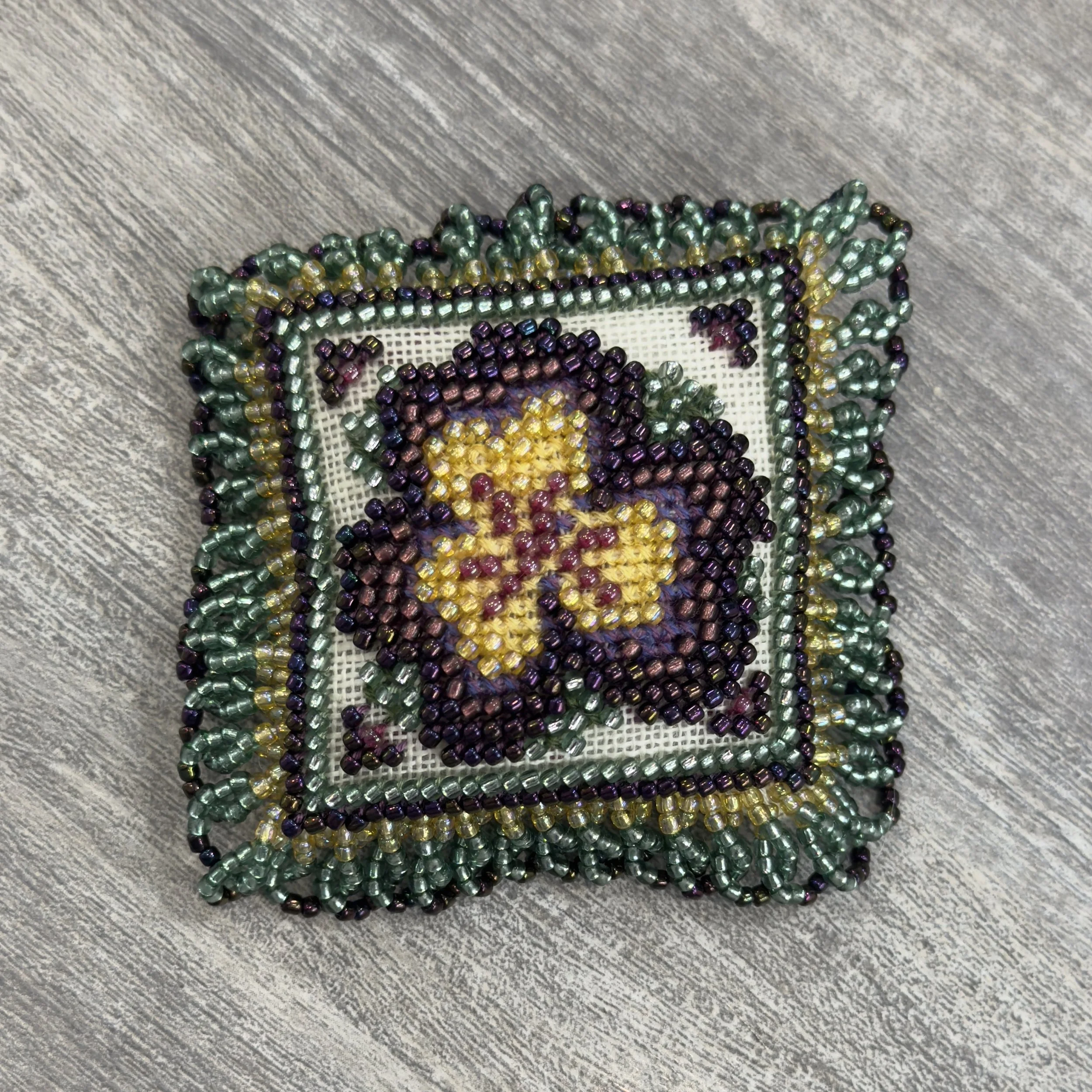 2024 \ Beaded Pin Pillow from Mill Hill