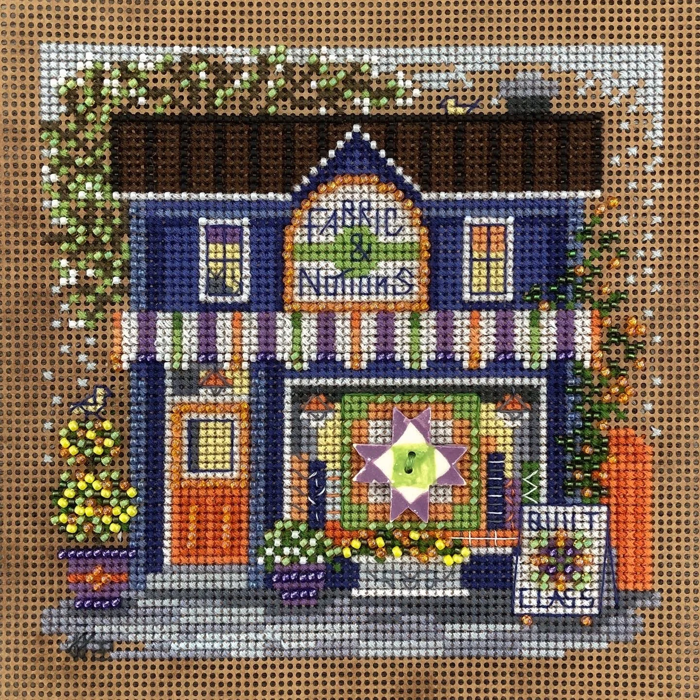 2022 \ Fabric Shoppe kit from Mill Hill.
