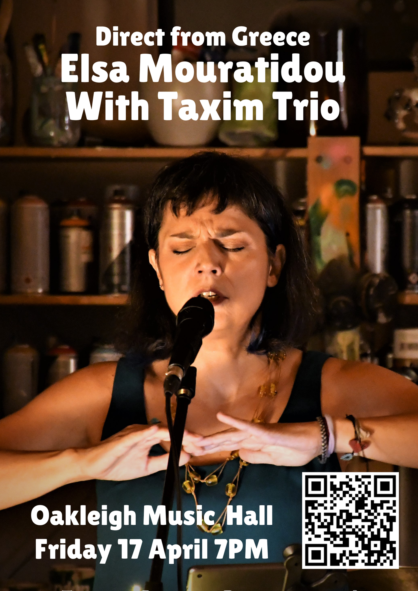 Live in Oakleigh Direct from Greece - Elsa Mouratidou - Friday 17 April 2026