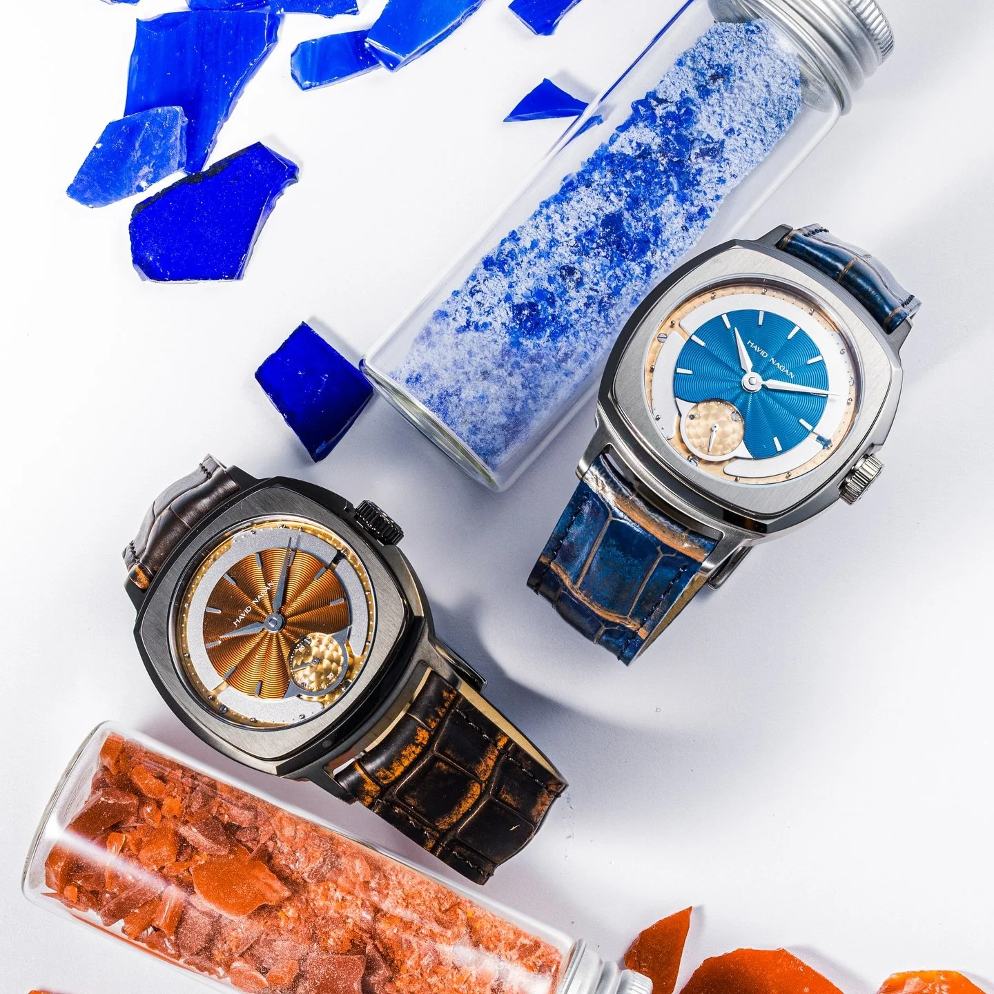 The HN02 will be the last time-only reference from the brand for the foreseeable future. Havid Nagan proper will focus exclusively on complications moving forward. Exciting times ahead!