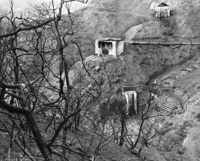 1929.Pilgrimage Play Amphitheater ruins.Herald Examiner.jpg