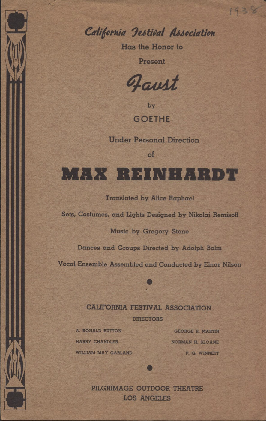 1938 Faust Program Ford Theatres Collection.jpg