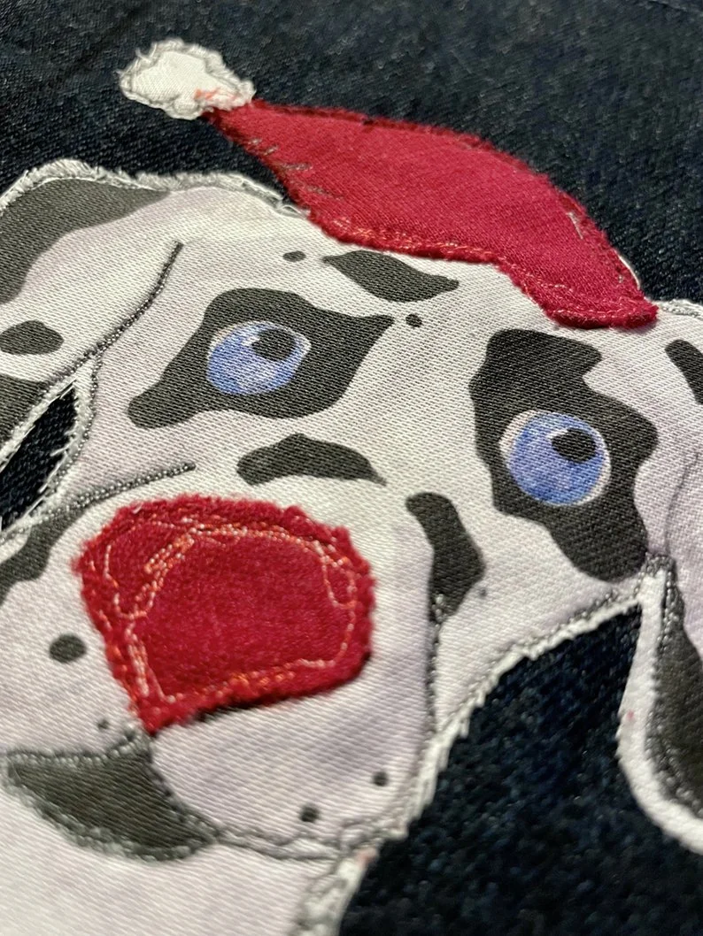 dalmation CHRISTMAS card (Copy)