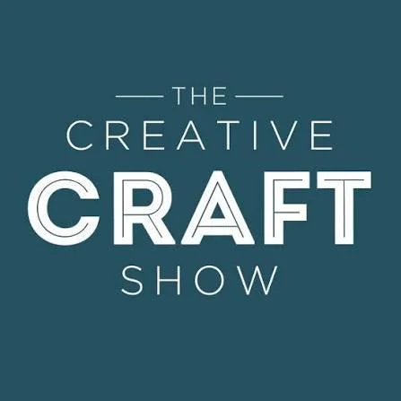 Blue background with white text that reads ' The Creative Craft Show'