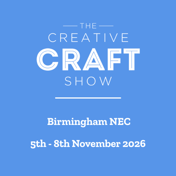 Blue background with white text that reads ' The Creative Craft Show'