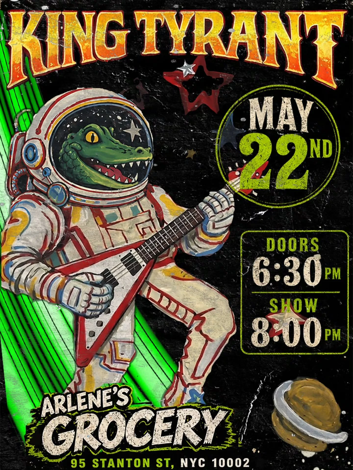 THIS FRIDAY 8PM @arlenesgrocery !!!
Tix link in bio

#livemusic #rockband #arlenesgrocery #nyc #rocknroll