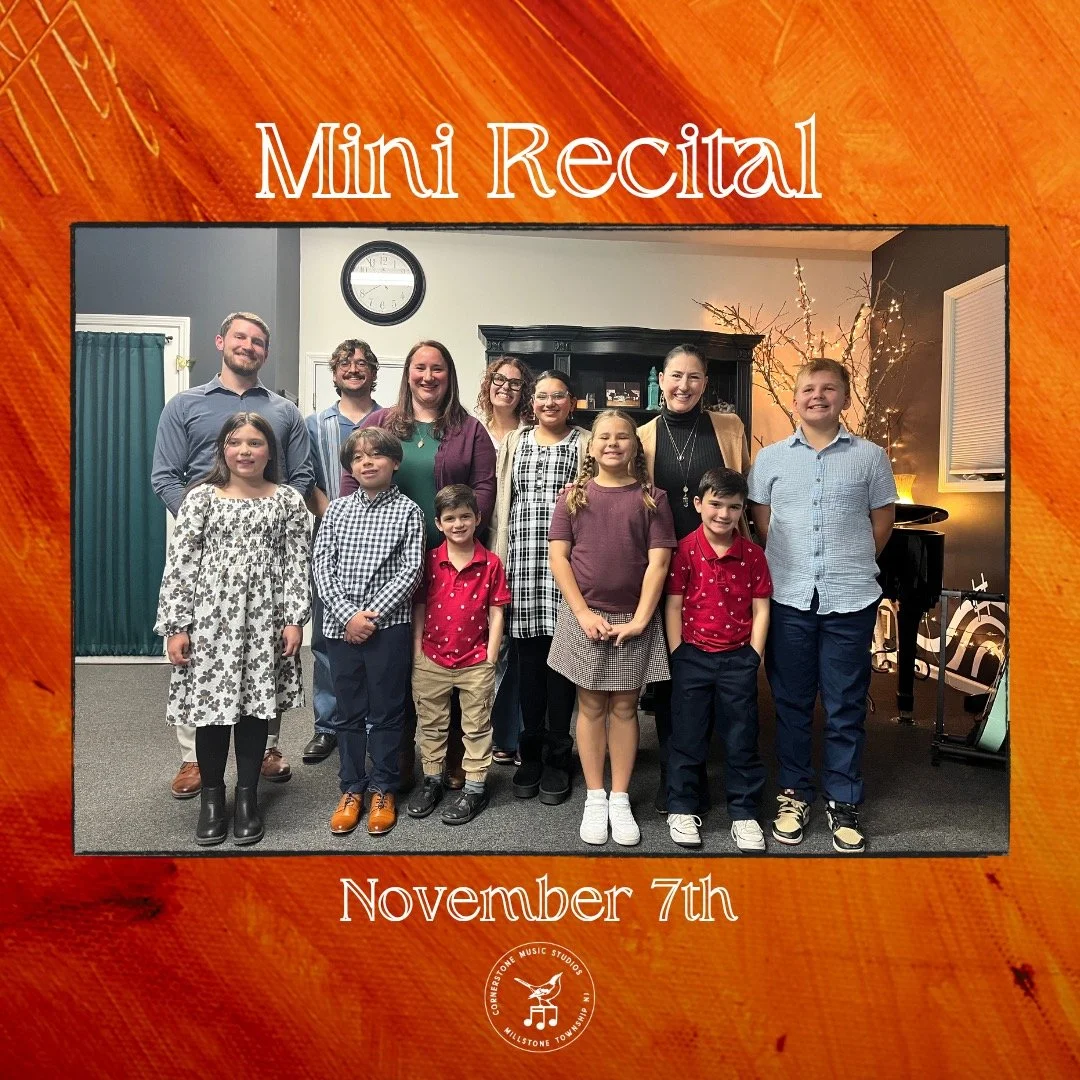 🍂 Bravo to all of our performers in our November 7th Mini Recital!

🎼 We&rsquo;re looking forward to our next mini recital on November 21st at 7:30pm!

#cornerstonemusicstudios #millstonetwpnj #musiceducation #musicrecital #millstonemusicproud