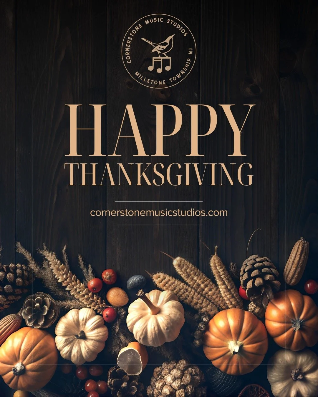 🙏 As we enter this season of thankfulness and reflection, one important thought, now more than ever, is of you: our treasured friends and families. We hold hope, faith, and gratitude a little closer this time of year. 

🎶 May your Thanksgiving be a