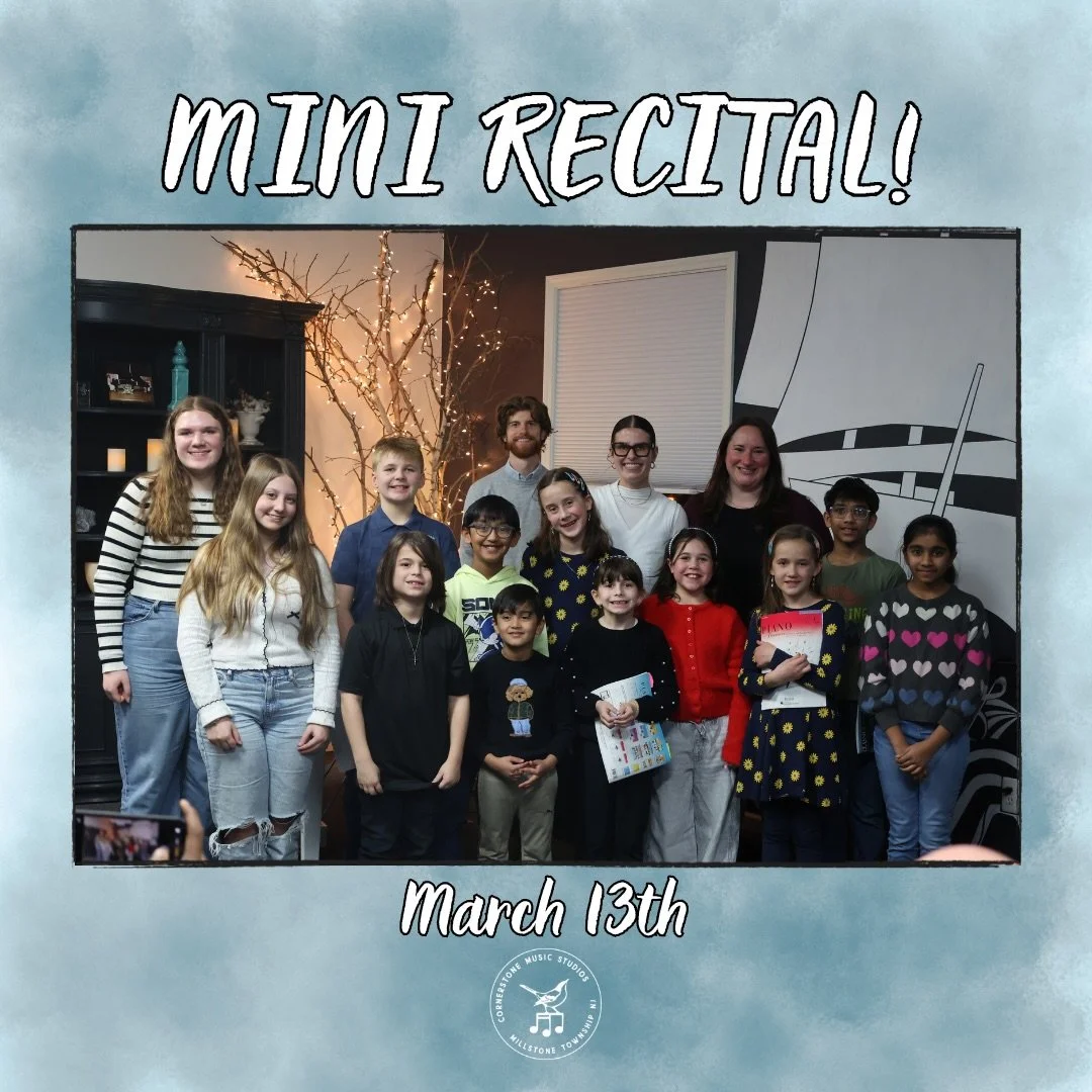 ☘️ Bravo to all those who performed in our March Mini Recital! Your music was as vibrant and wonderful as each and every one of you 🌹

While we look forward to our next Mini Recital in April, don&rsquo;t forget about our Open Mic Night on March 27th