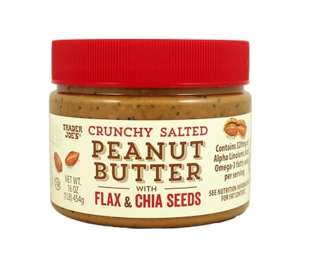 Peanut Butter with Chia and Flax