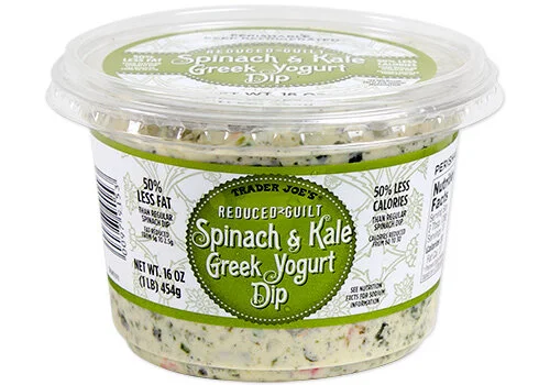 Spinach and Kale Greek Yogurt Dip