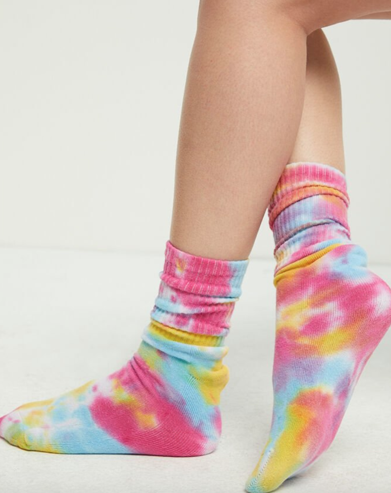 tie dye socks
