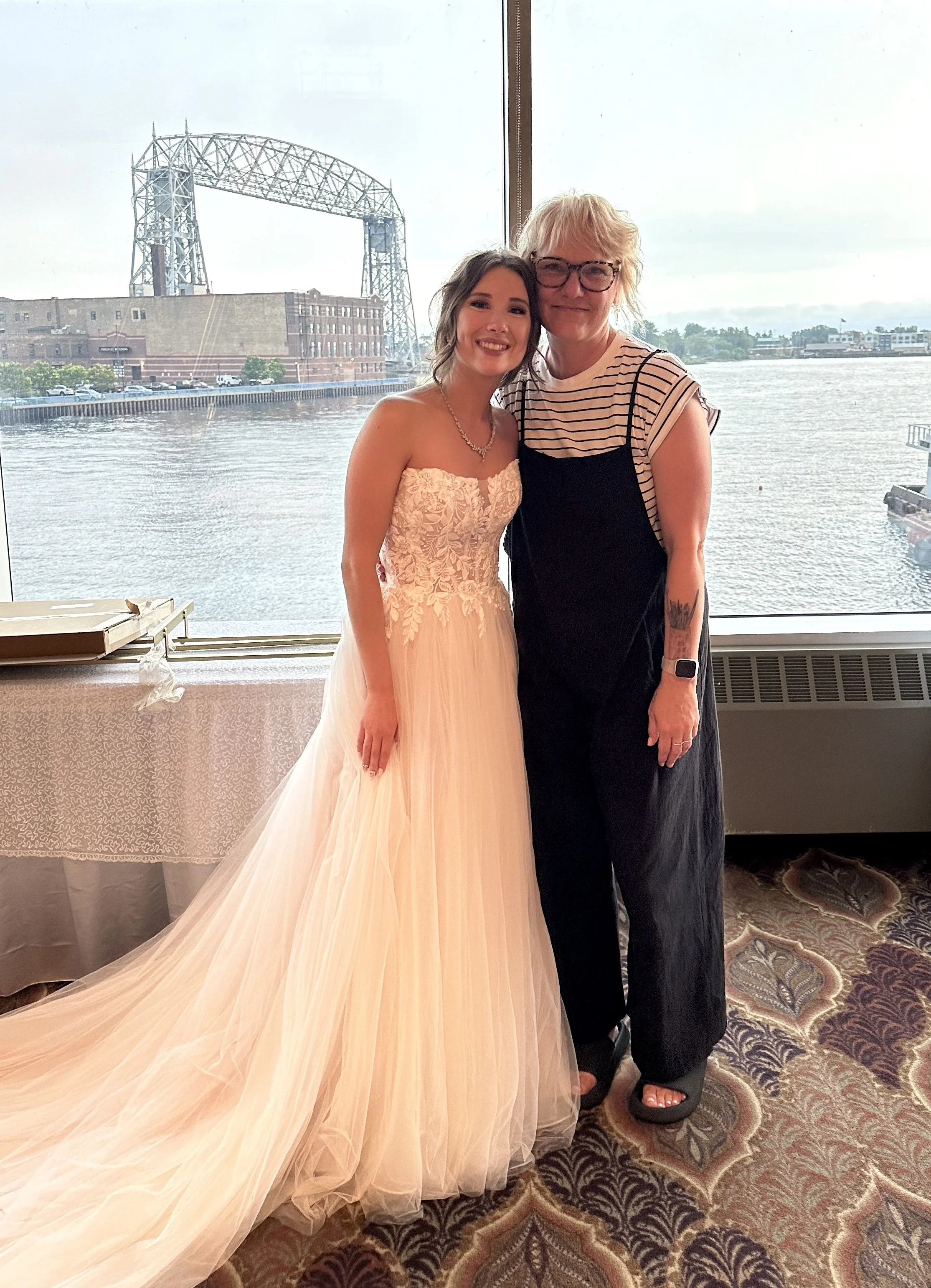 What a background at the DECC Ballroom | Duluth, MN