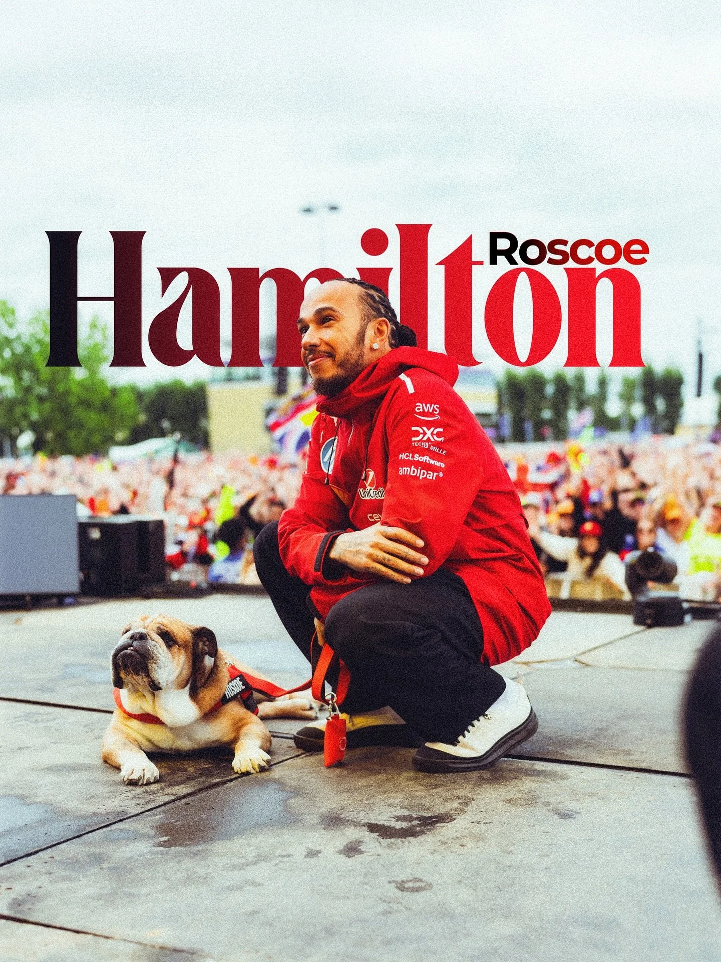 Mans Best Friend ❤️💜

#lewishamilton #roscoe #roscoehamilton