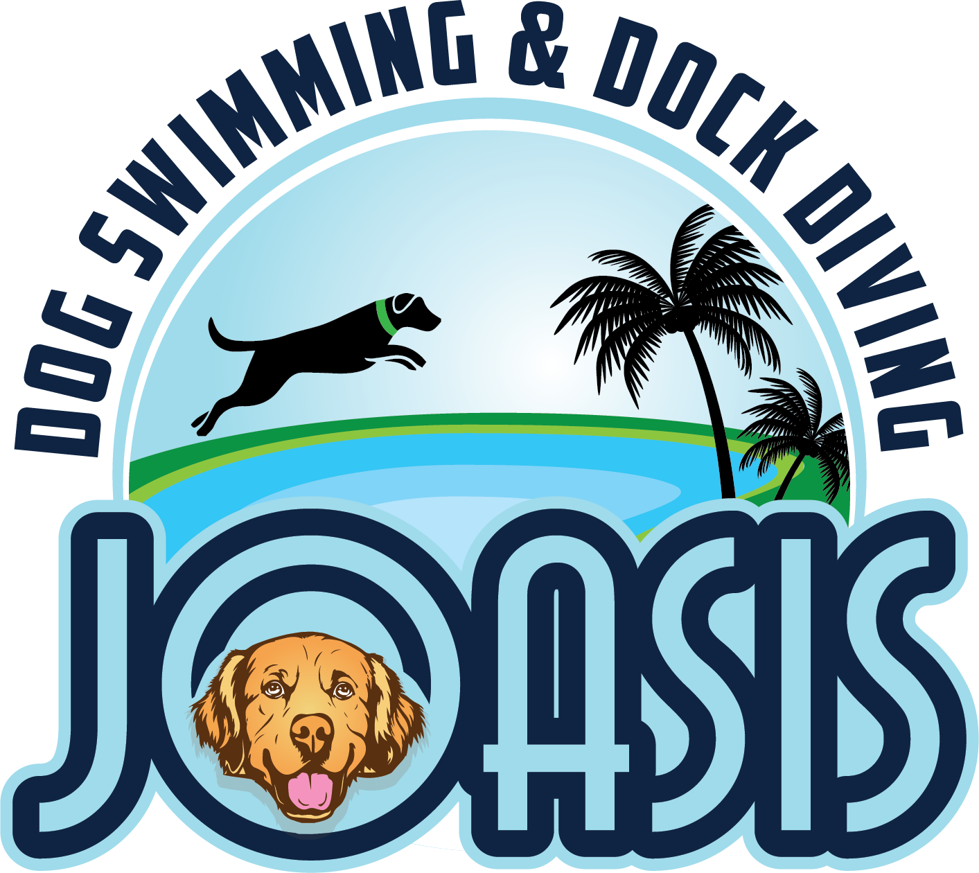Joasis - Dog Swimming to Dock Diving