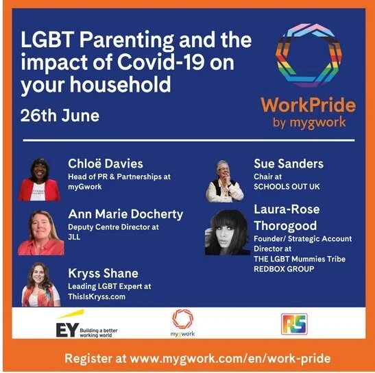 My GWORK WORKPRIDE- A global online conference- On the LGBT+ Parenting Panel