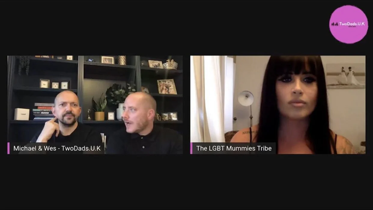 TWO DADS UK &amp; The LGBT Mummies Tribe- Parenting through COVID