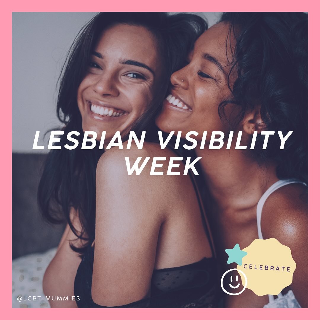 THIS WEEK:
💗LESBIAN VISIBILITY WEEK (UK)💗
💜NATIONAL INFERTILITY AWARENESS WEEK
(USA) 💜
💙INTERNATIONAL DONOR CONCEPTION AWARENESS DAY:💙
.
It&rsquo;s a busy week for celebrating &amp; sharing experiences this week!
.
It&rsquo;s Lesbian Visibility