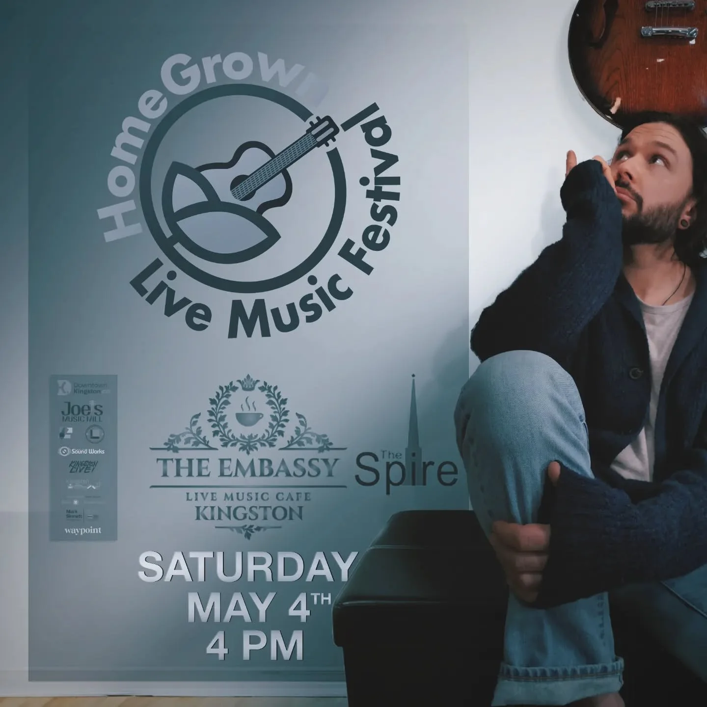 Pumped to be a part of the 16th annual Homegrown Music Festival in beautiful downtown Kingston this Saturday! Can't wait yall!
 🥳🎶🎉
.
.
.
.
#yannickmichaud #Kingstonhomegrownfestival #kingstonontario #livemusic #ygk #ygkmusician #ygkmusic #folkcan