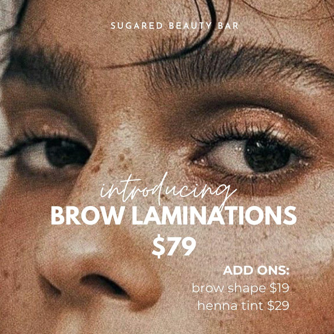 Elevate your brows to new heights with our Brow Lamination service! Perfect for anyone looking to sculpt, shape, and define their brows with long-lasting results. 

Now available with Alyssa (book online + in person) 

#BrowLamination #BeautyElevated