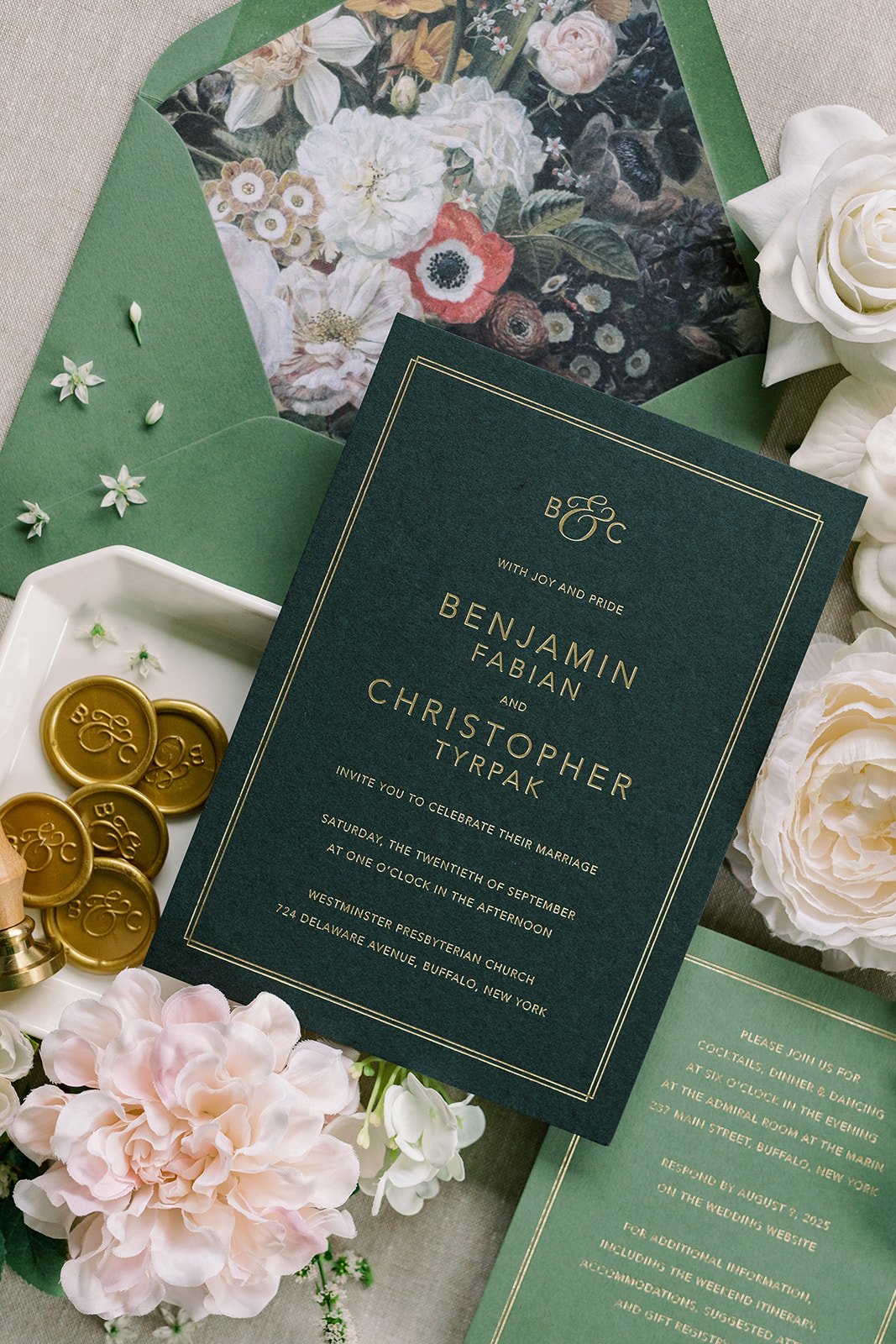 Designed for a celebration filled with love, intention, and stunning floral details ✨ 

#stationery #stationerylove #stationeryshop #WeddingStationery #weddingstationery #WeddingStationeryInspo #weddingstationeryideas #buffaloweddings #buffalowedding