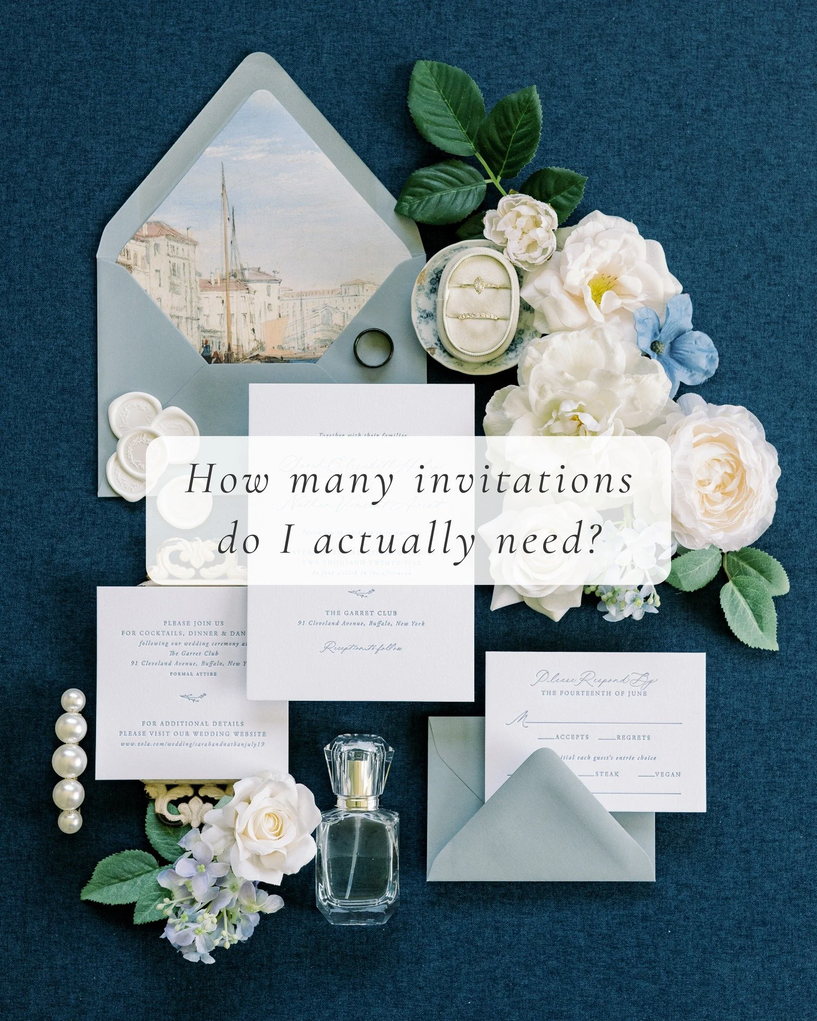 How many invitation suites do you actually need?