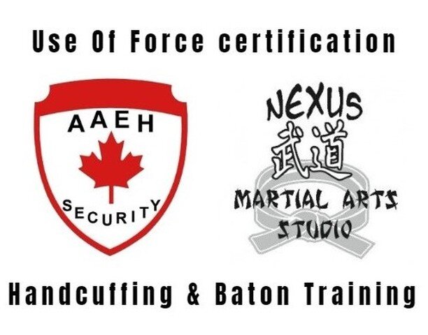 We're doing a soft opening to registration for our in-class Use of Force training for hand cuff &amp; Batton certification. Click to learn more and register for upcoming class, dates to be announced.