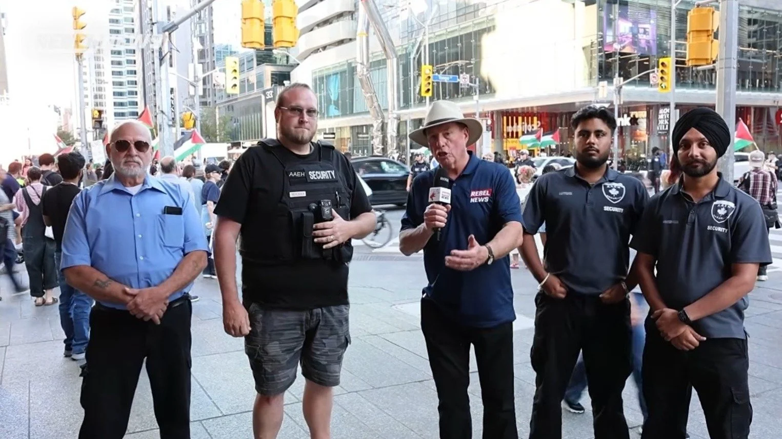 Image credit Rebel News.