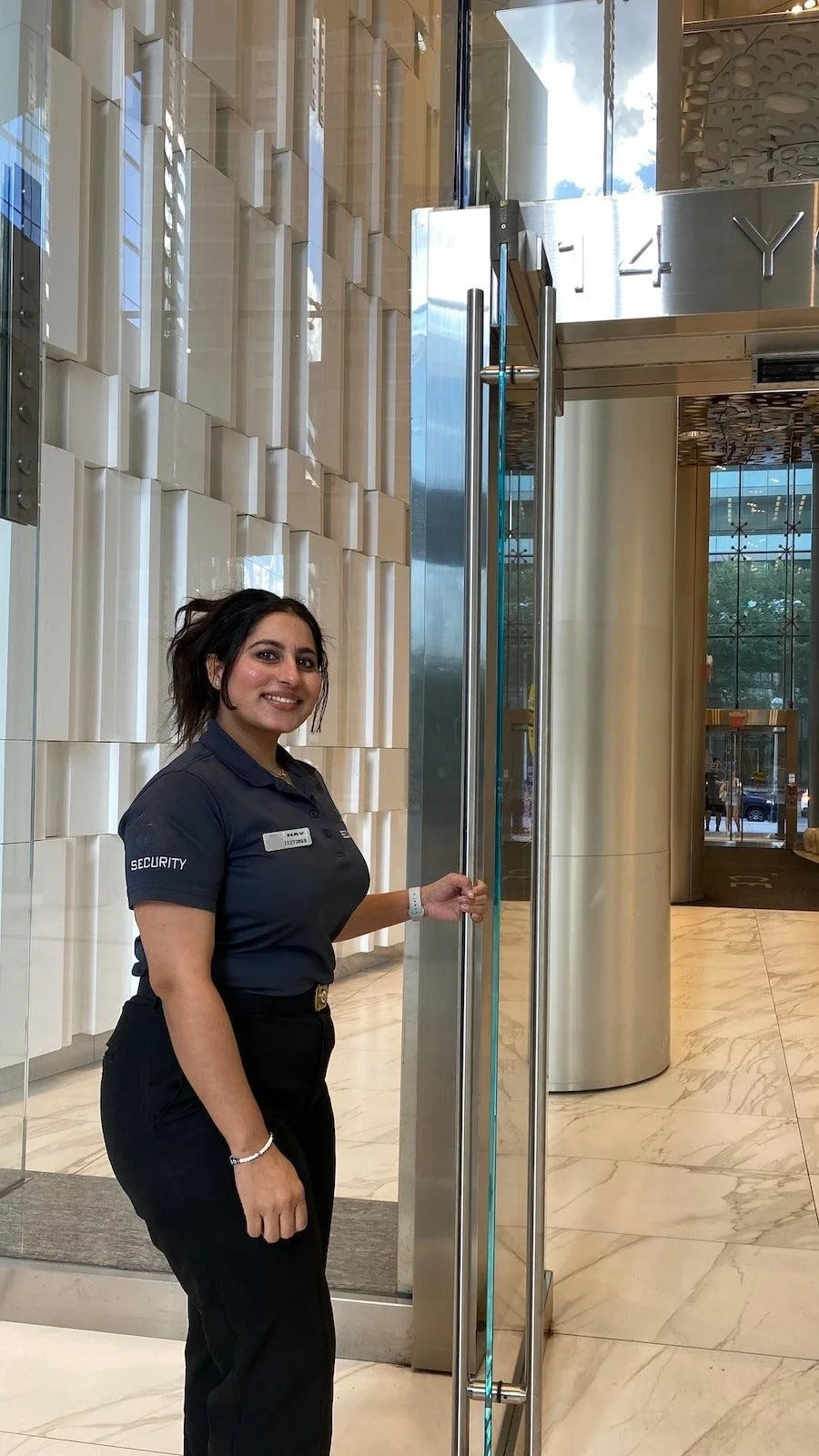 Professional AAEH Security officers providing security and crowd management for a hotel conference, wedding, or corporate event in Southern Ontario.