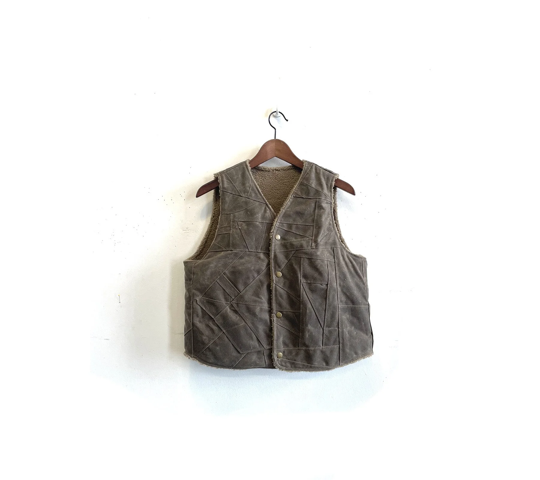 11.21.25 waxed canvas scrap vest frt.jpg