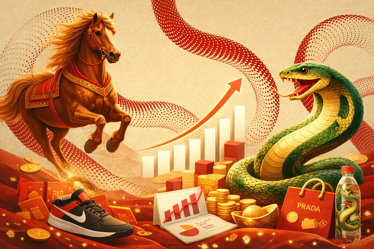 「馬年」來了怎麼玩？大品牌用文化敘事，讓「蛇」年不只有折扣