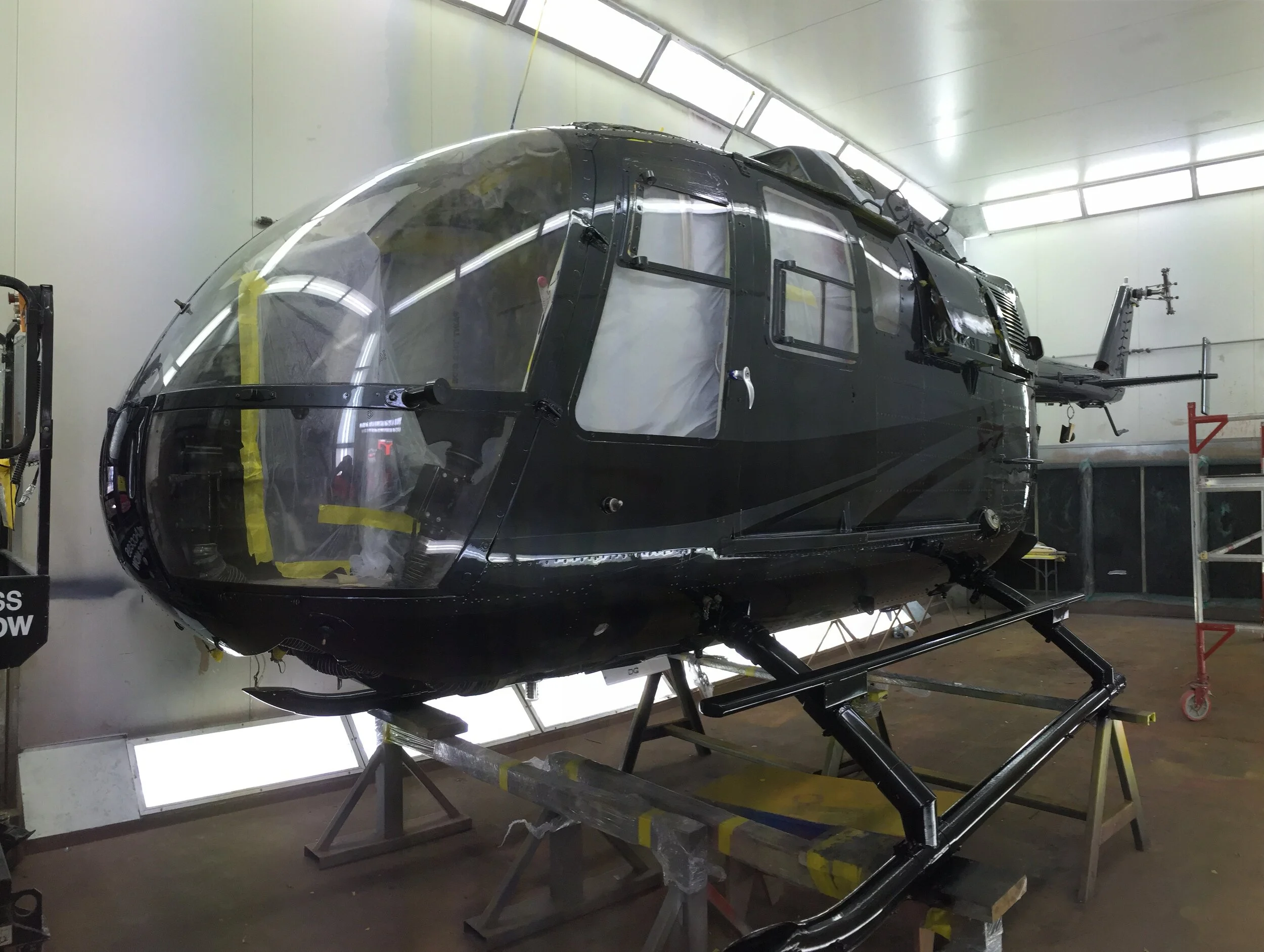 Helicopter repaints
