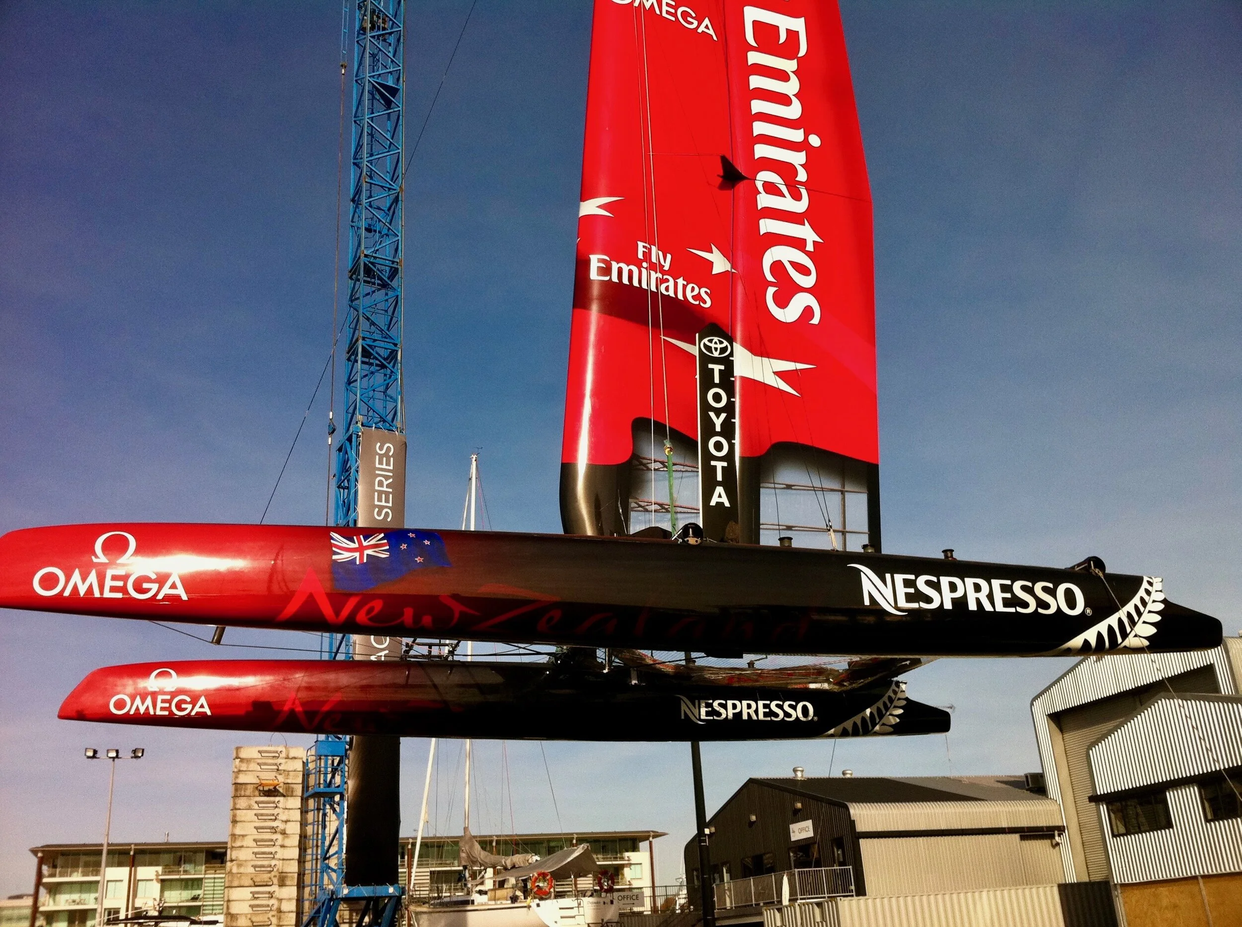 Emirate team New Zealand AC45